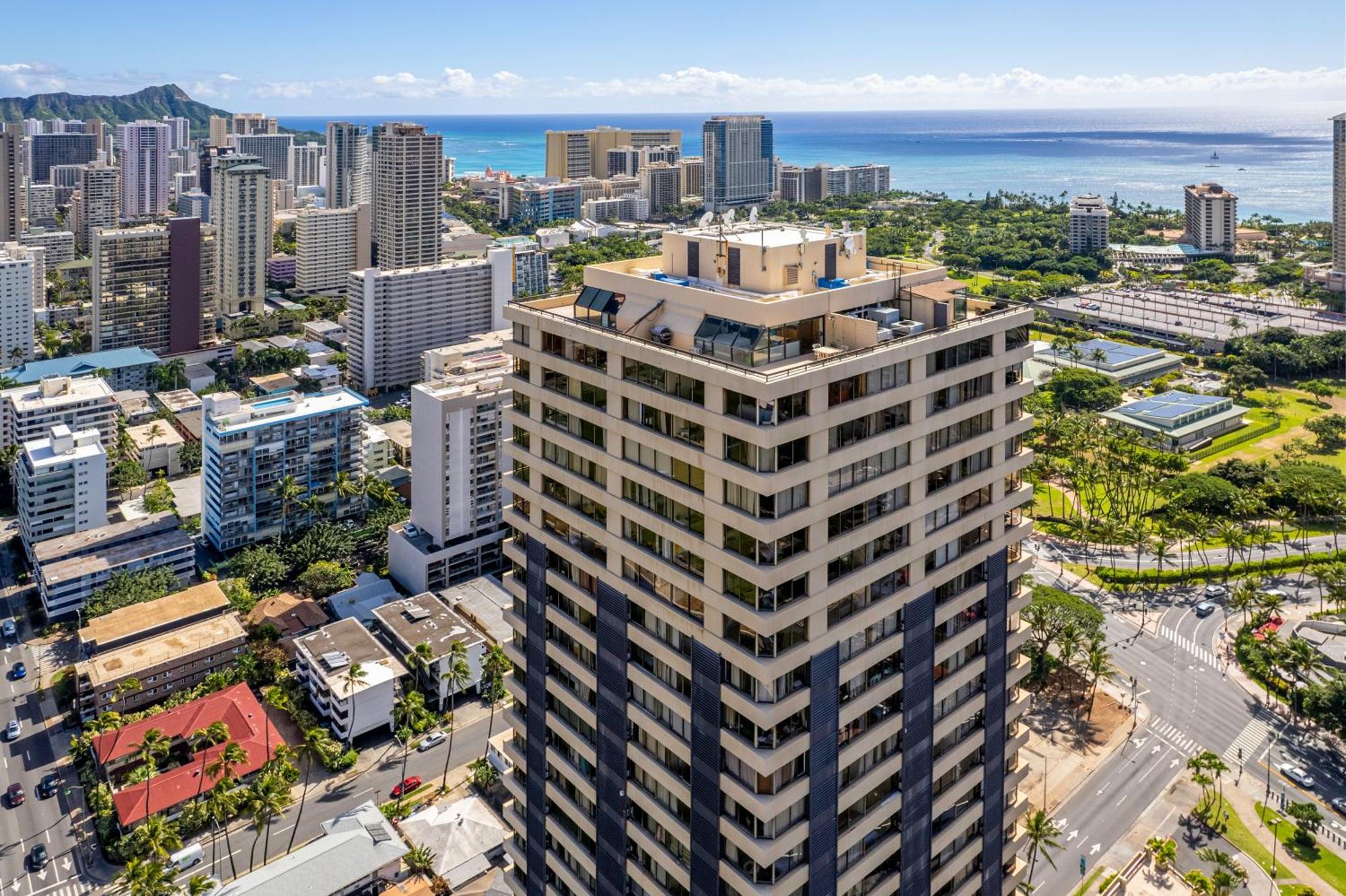 Hawaiian Monarch Penthouse 402 Honolulu Exterior foto