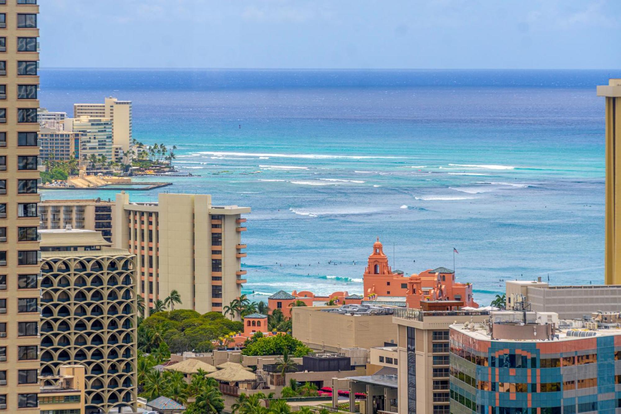 Hawaiian Monarch Penthouse 402 Honolulu Exterior foto