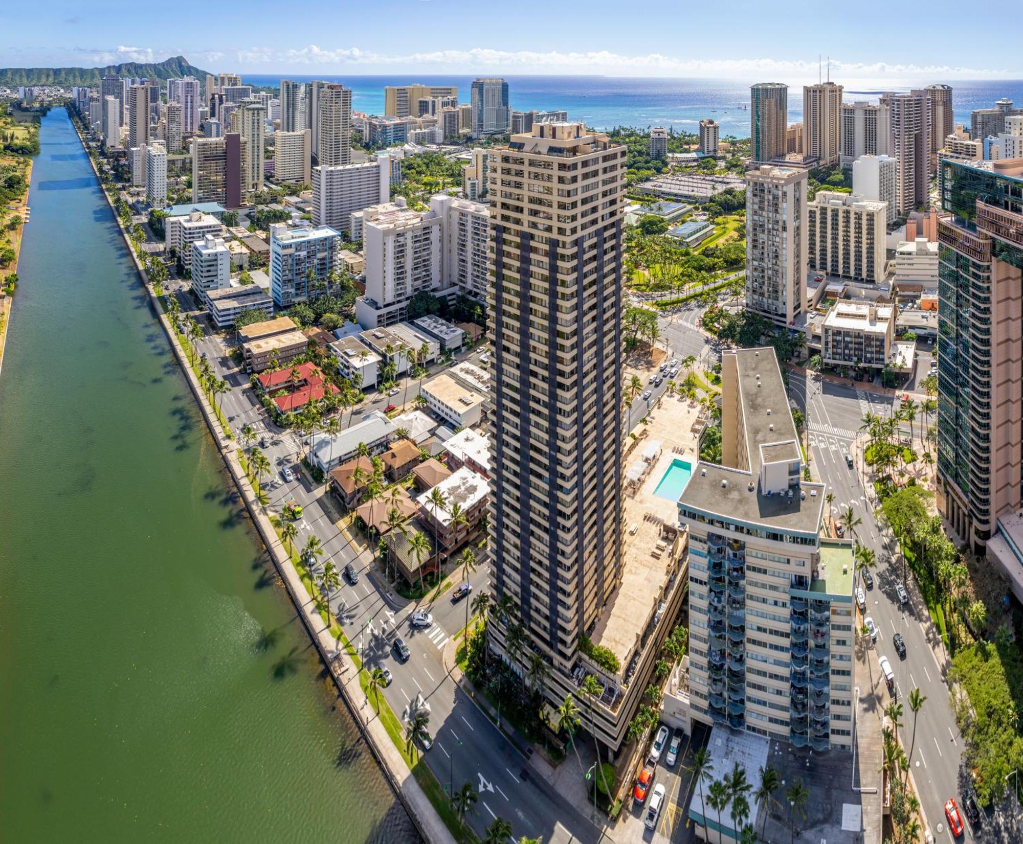 Hawaiian Monarch Penthouse 402 Honolulu Exterior foto
